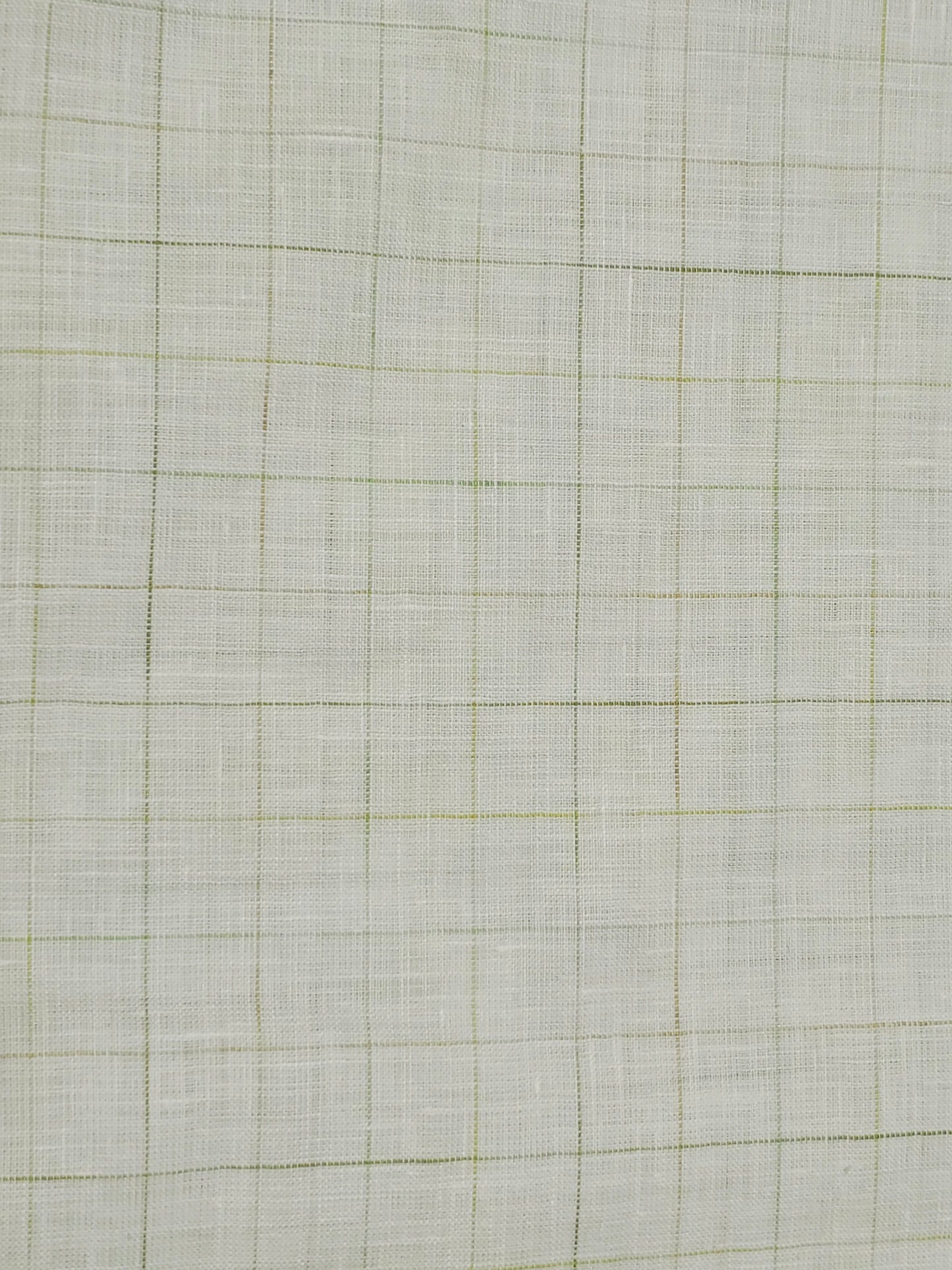 Aditya Birla Linen Club 100% Premium European linen 80 lea shirting Checks fabric