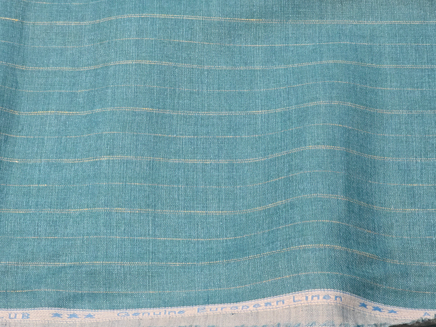 Aditya Birla Linen Club 100% Genuine European Linen 60Lea Stripes shirting fabric