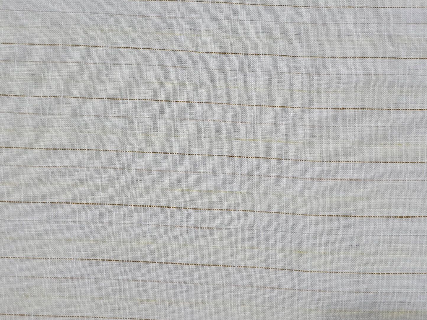 Arvind brand 100% linen 70 lea stripes shirting fabric