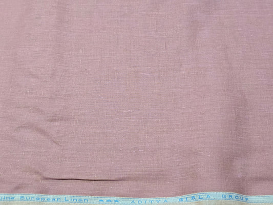 Aditya Birla Linen Club 100% Genuine European Linen 60 lea plain shirting fabric