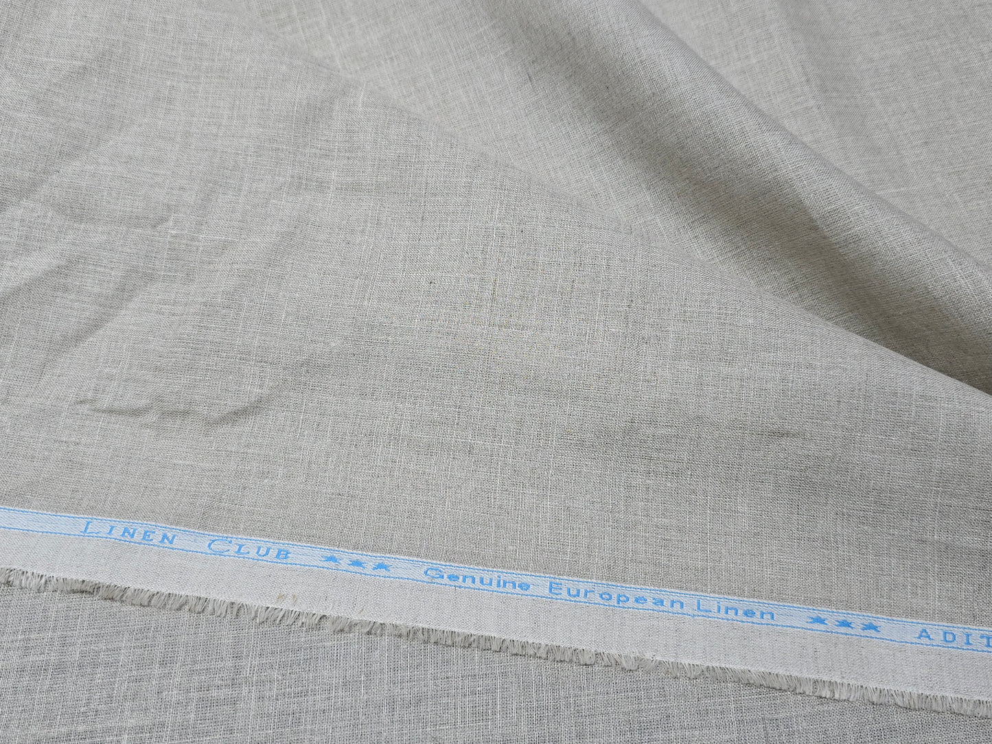 Aditya Birla Linen Club 100% Genuine European Linen 60 lea plain shirting fabric