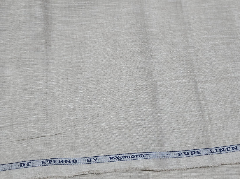 Raymond Linen 100% Linen 60 lea plain shirting fabric – Godavari ...