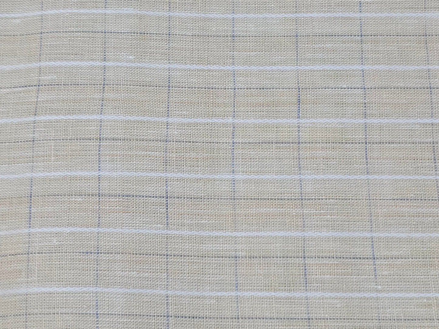 Raymond 100% Linen 60 lea Checks shirting fabric