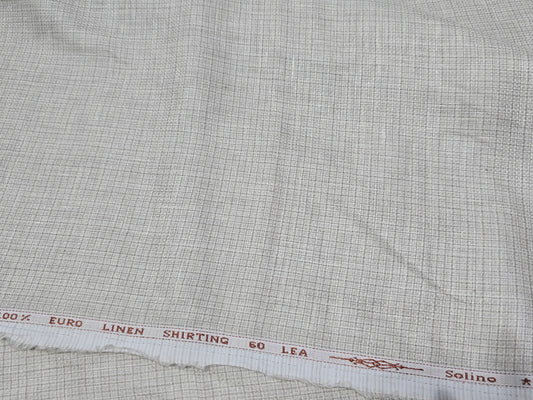 Solino 100% Jute linen  shirting fabric