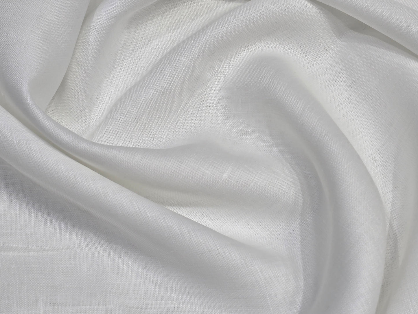 Aditya Birla Linen Club 60 lea 100% linen white shirting fabric