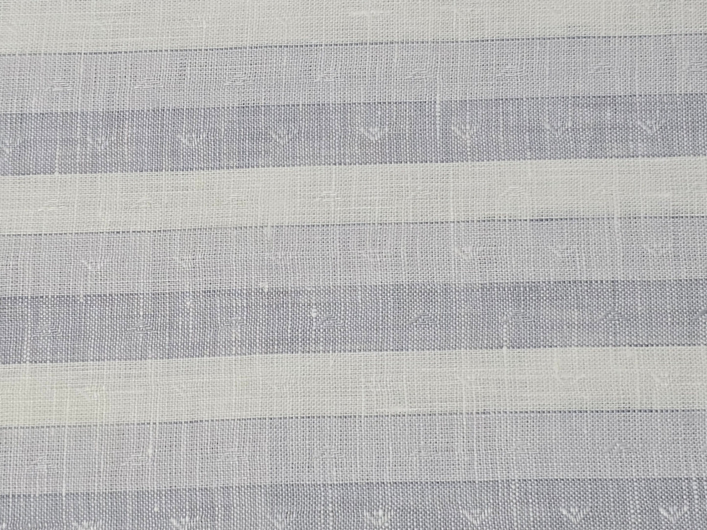 Raymond 100% Linen 60 lea Stripes with self design shirting fabric