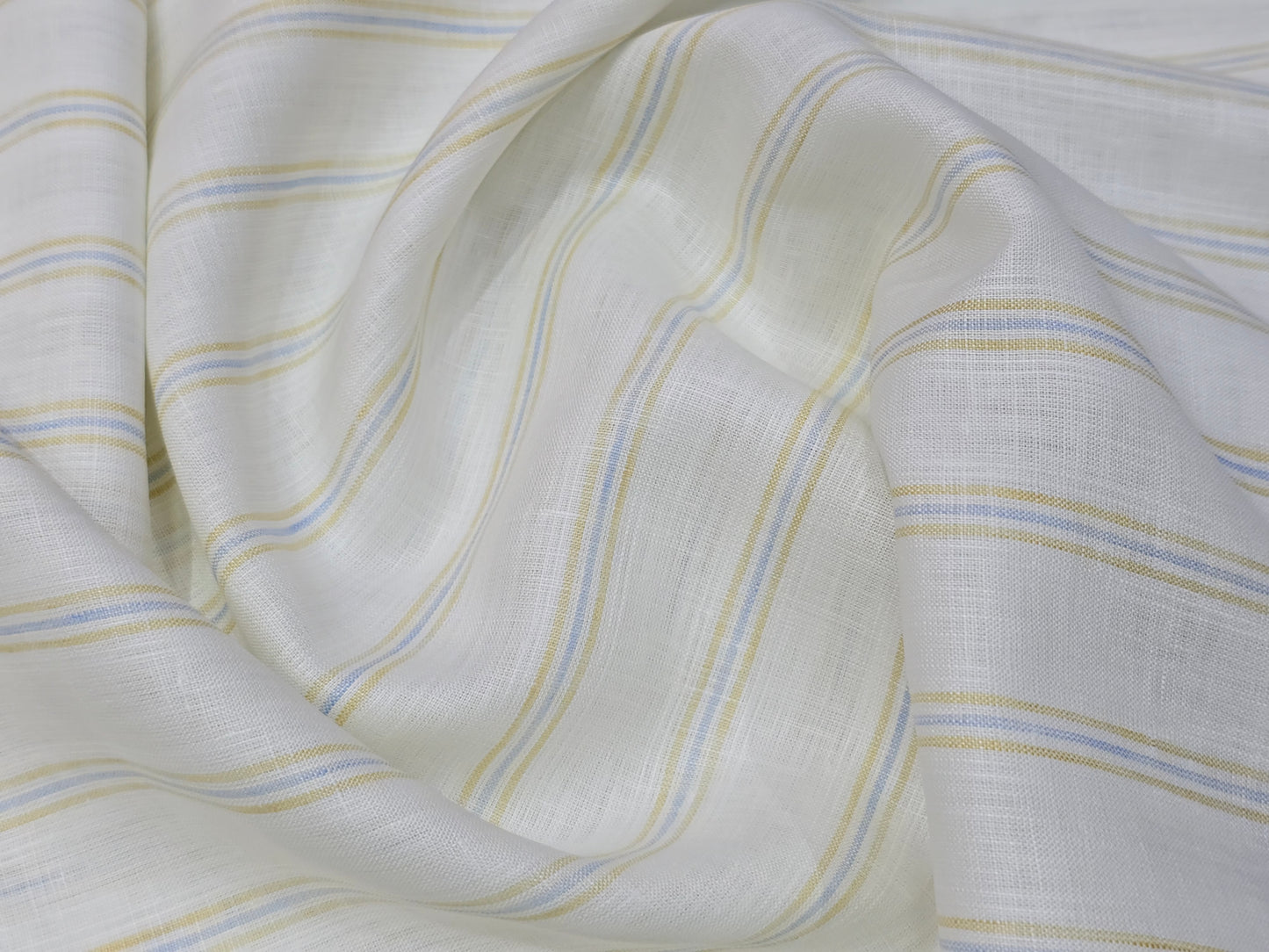 Raymond 100% Linen 60 lea Stripes shirting fabric