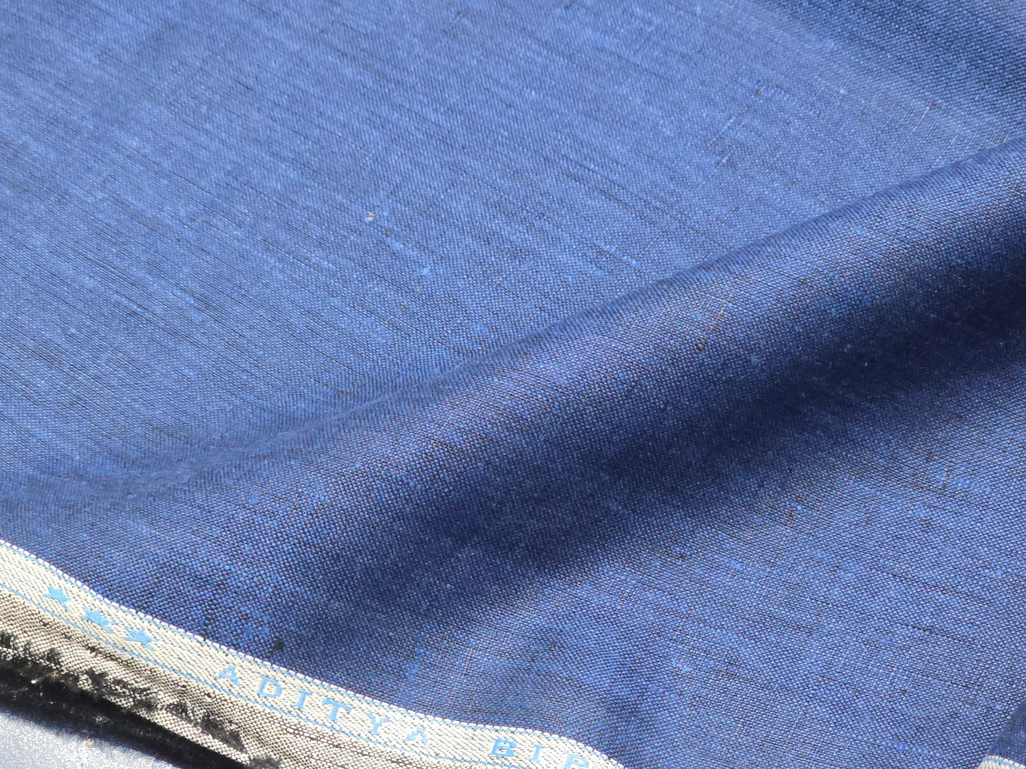 Aditya Birla Linen Club 100% Genuine European Linen 60 lea plain shirting fabric