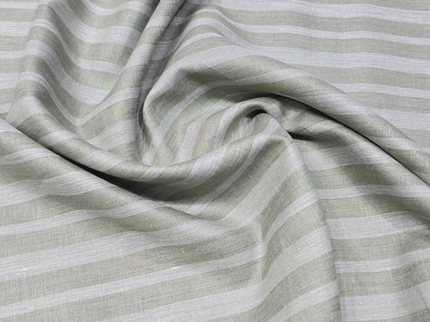 Aditya Birla Linen Club 100% Genuine European Linen 60Lea Stripes shirting fabric