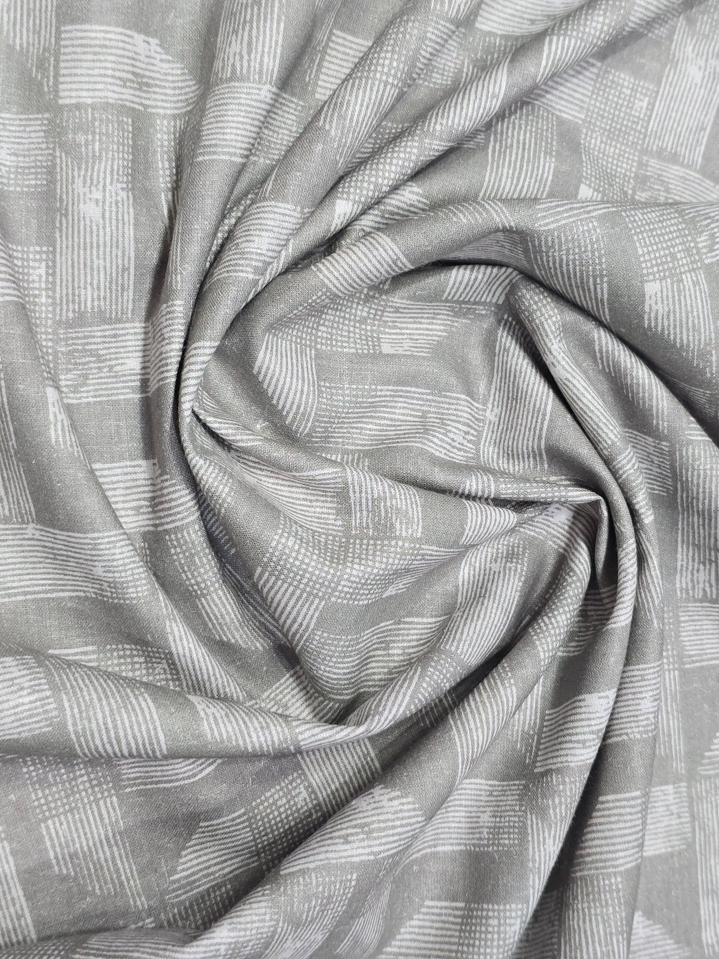 Tessuti 100%  linen  printed shirting fabric