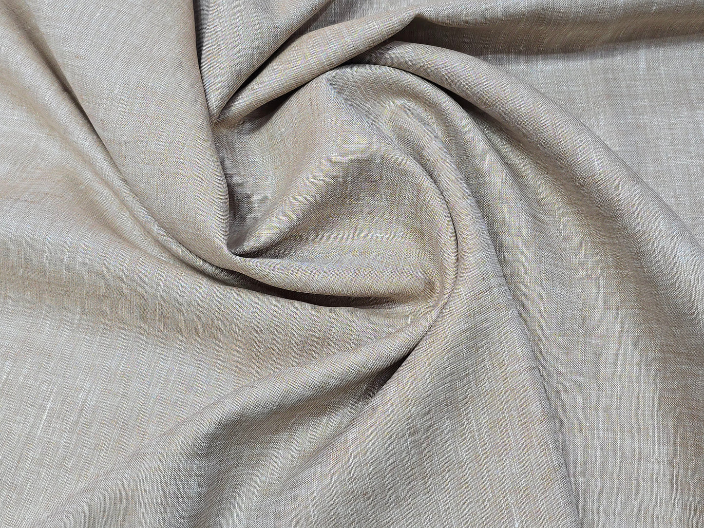 Raymond 100% Linen 60 lea plain shirting fabric