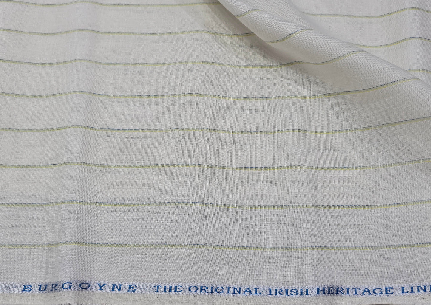 Burgoyne 100% Irish linen 60 lea shirting fabric