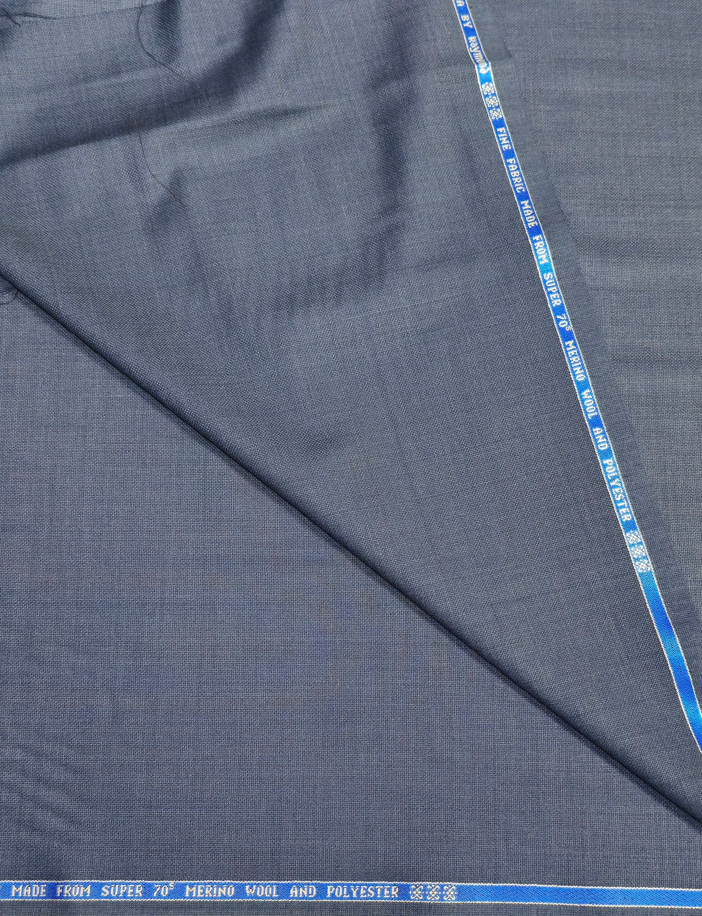 Raymond Super 70's Merino Wool & Polyester Suiting Fabric